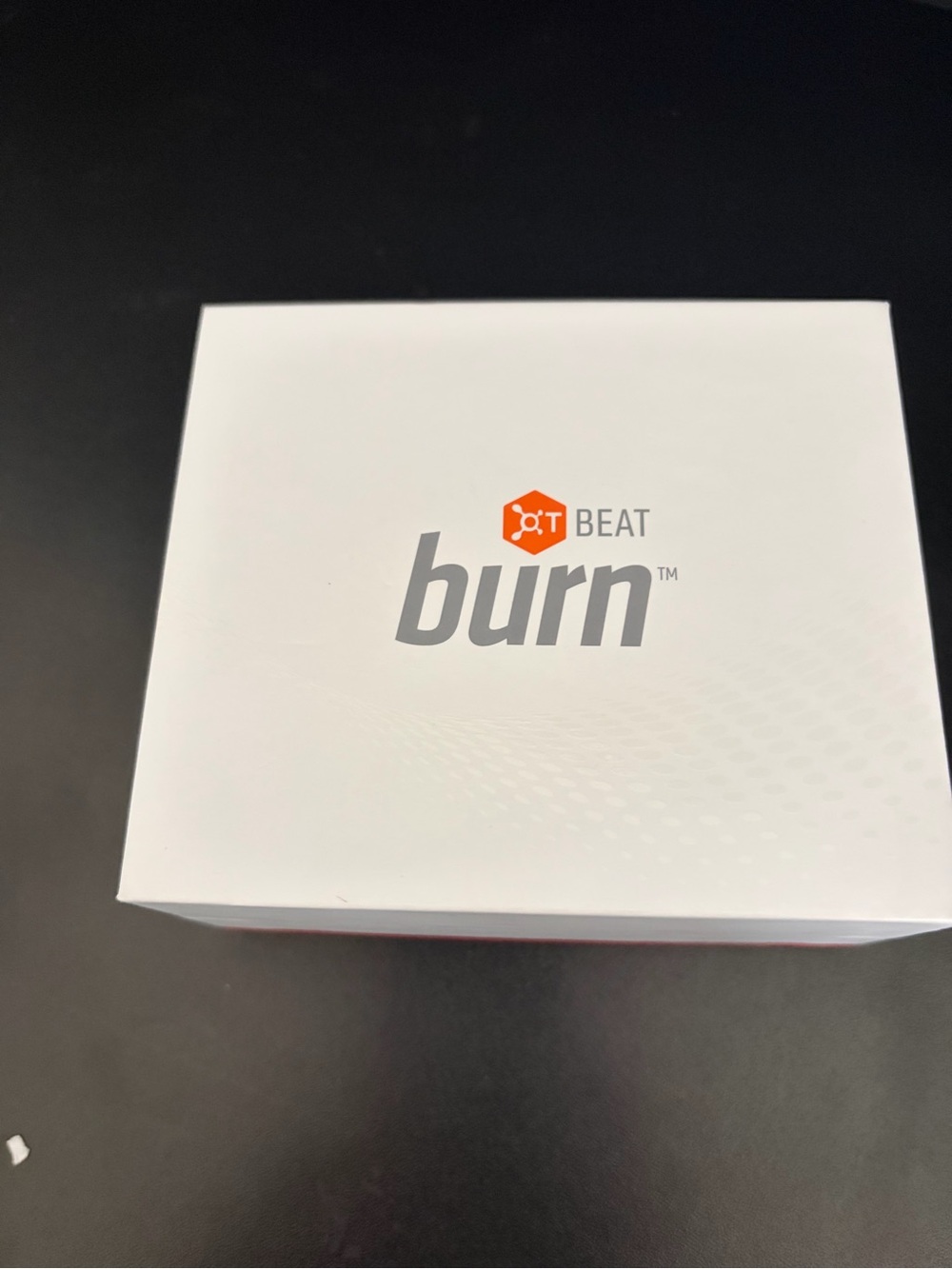 Orangetheory Burn Beat Wearable - White with Orange Logo